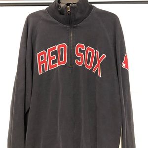 Forty Seven Brand Red Sox Quarter-Zip XX Large